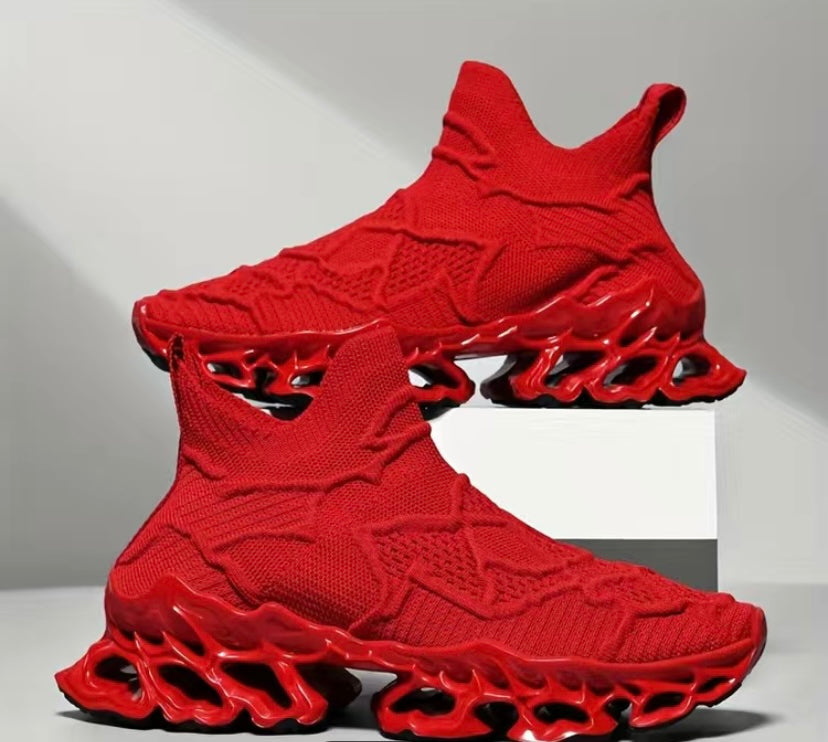 Pre-Order, High Top Slip On Shoes