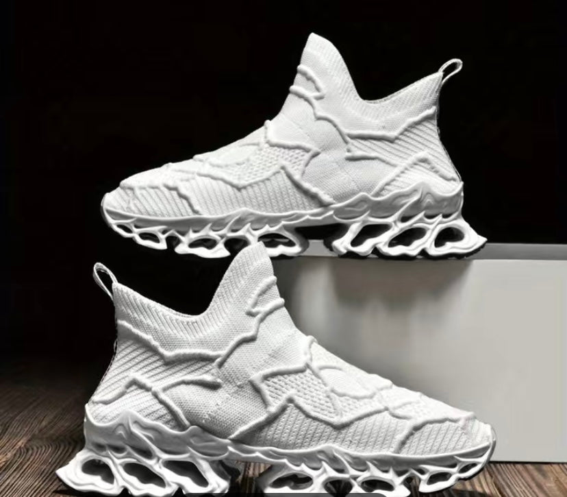Pre-Order, High Top Slip On Shoes